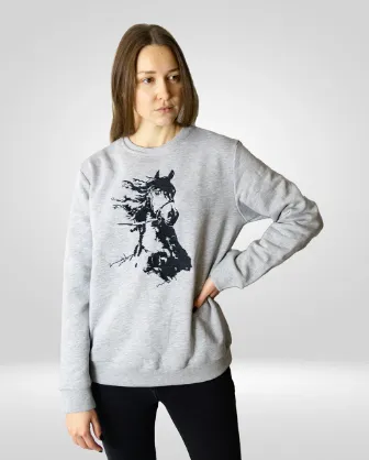 Свитшот Horse (black, s)