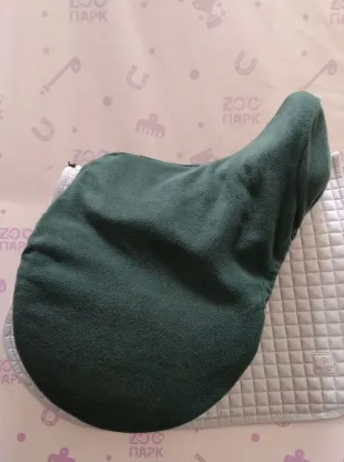 Чехол на седло, флис (зеленый)