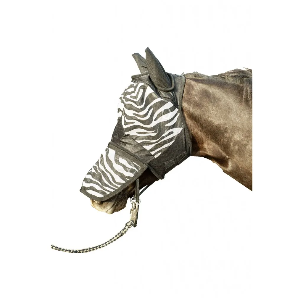 Маска от мух с защитой носа -Zebra- (shetty)
