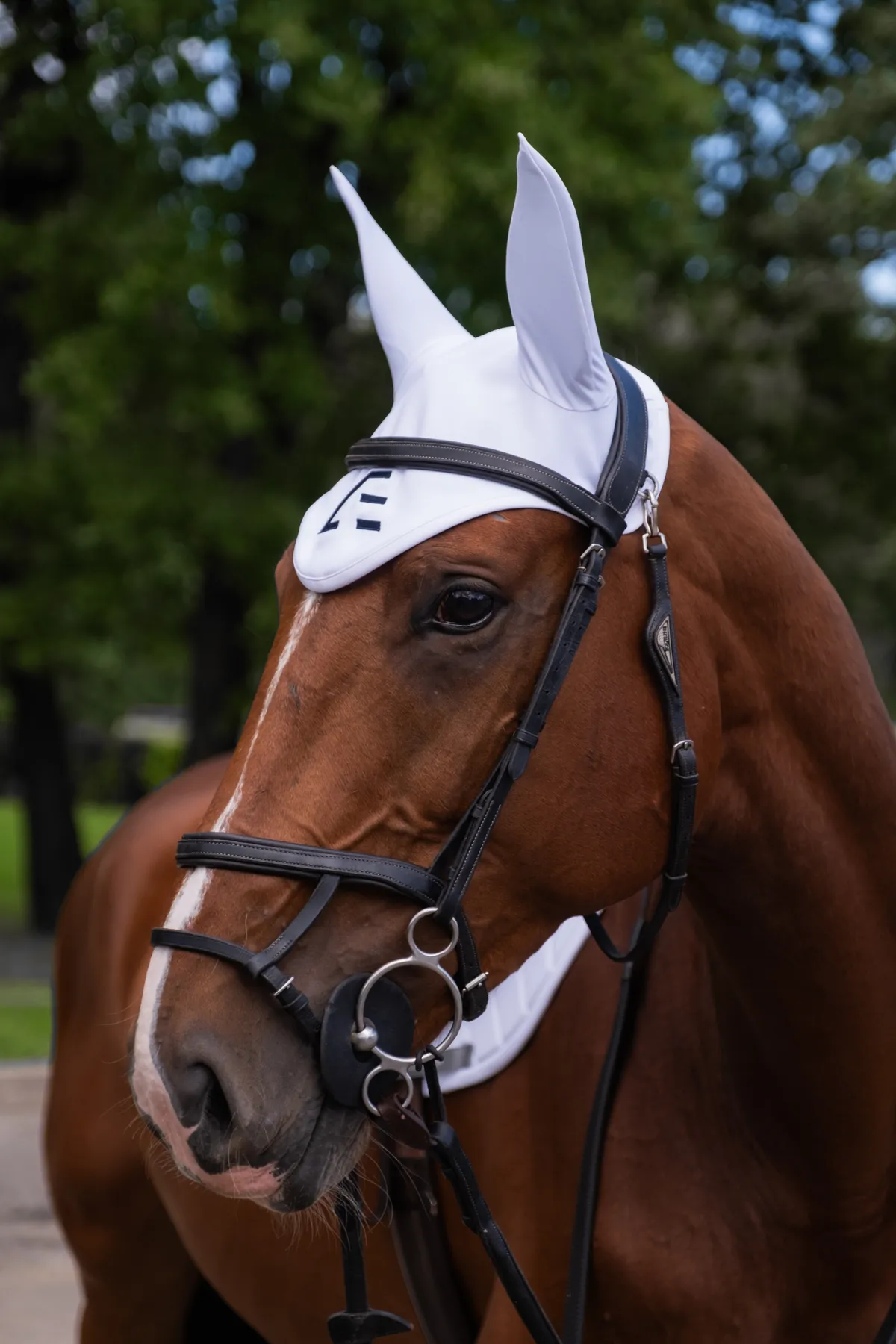 Ушки для лошади ATMO Equestrian (FULL, белый)