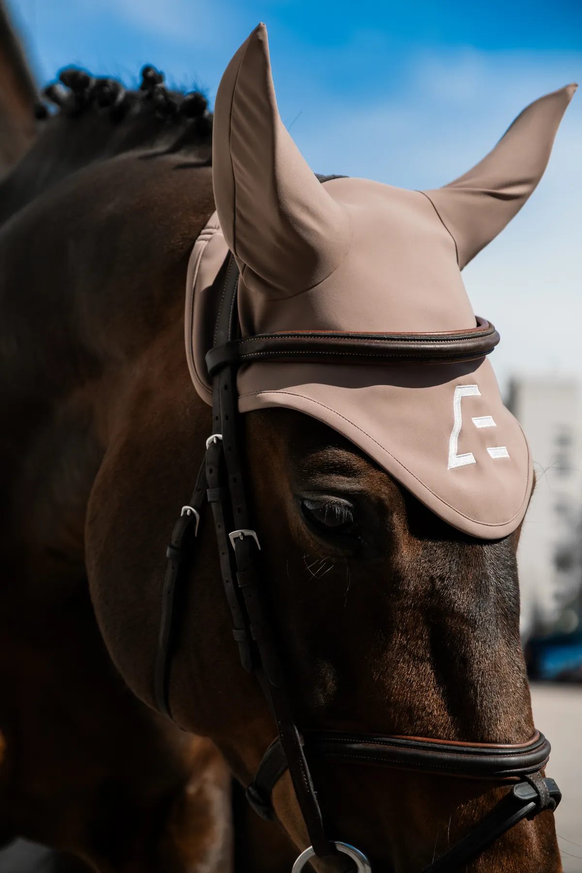 Ушки для лошади ATMO Equestrian (FULL, кофе)