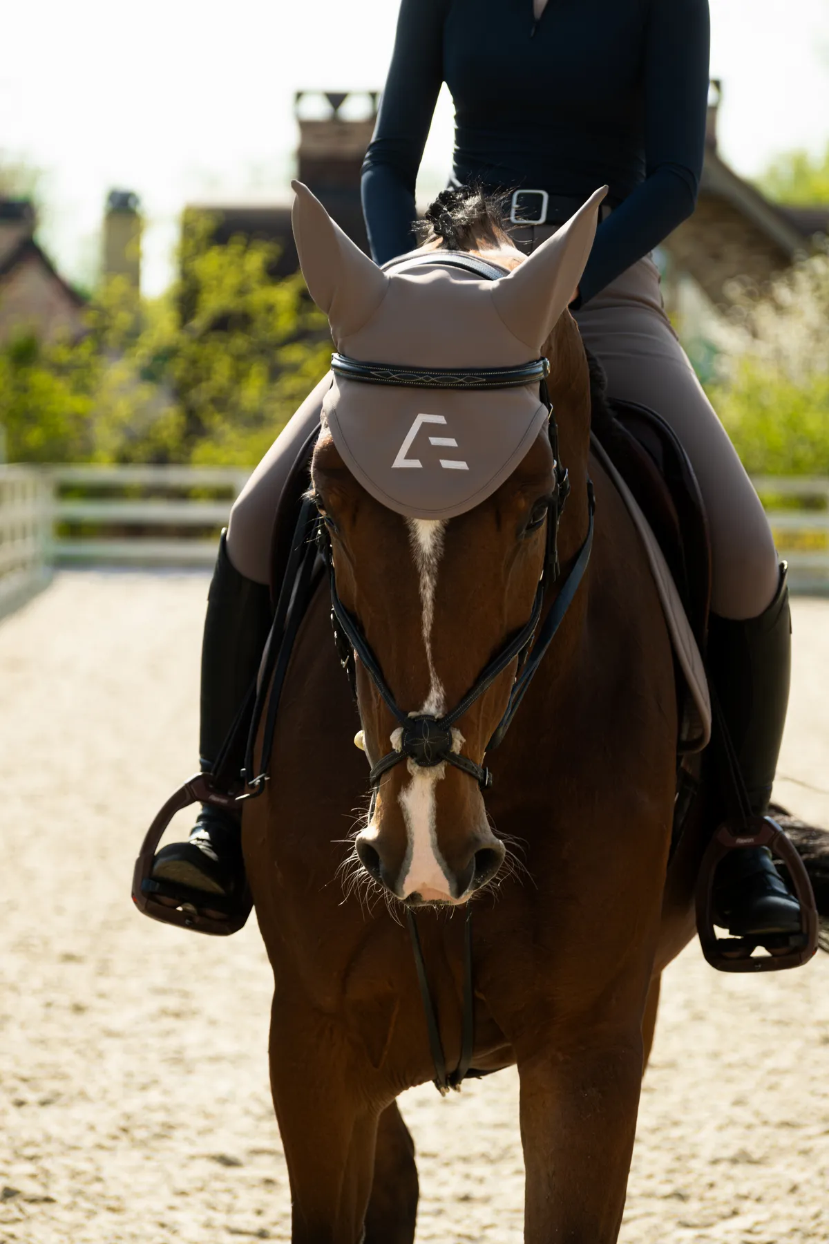 Ушки для лошади ATMO Equestrian (FULL, Coffee)